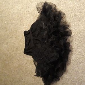 Long layered petticoat